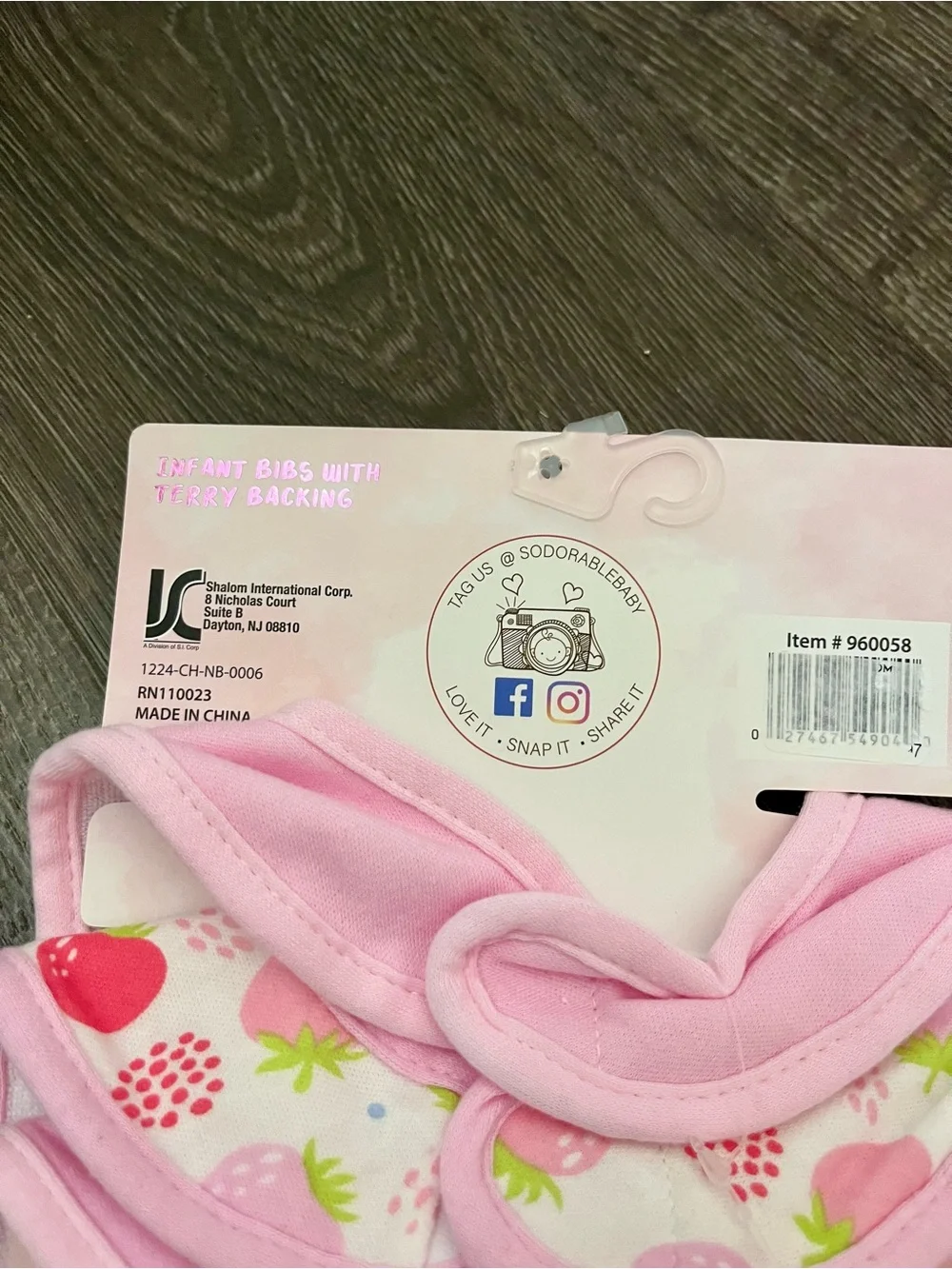 Infant bibs